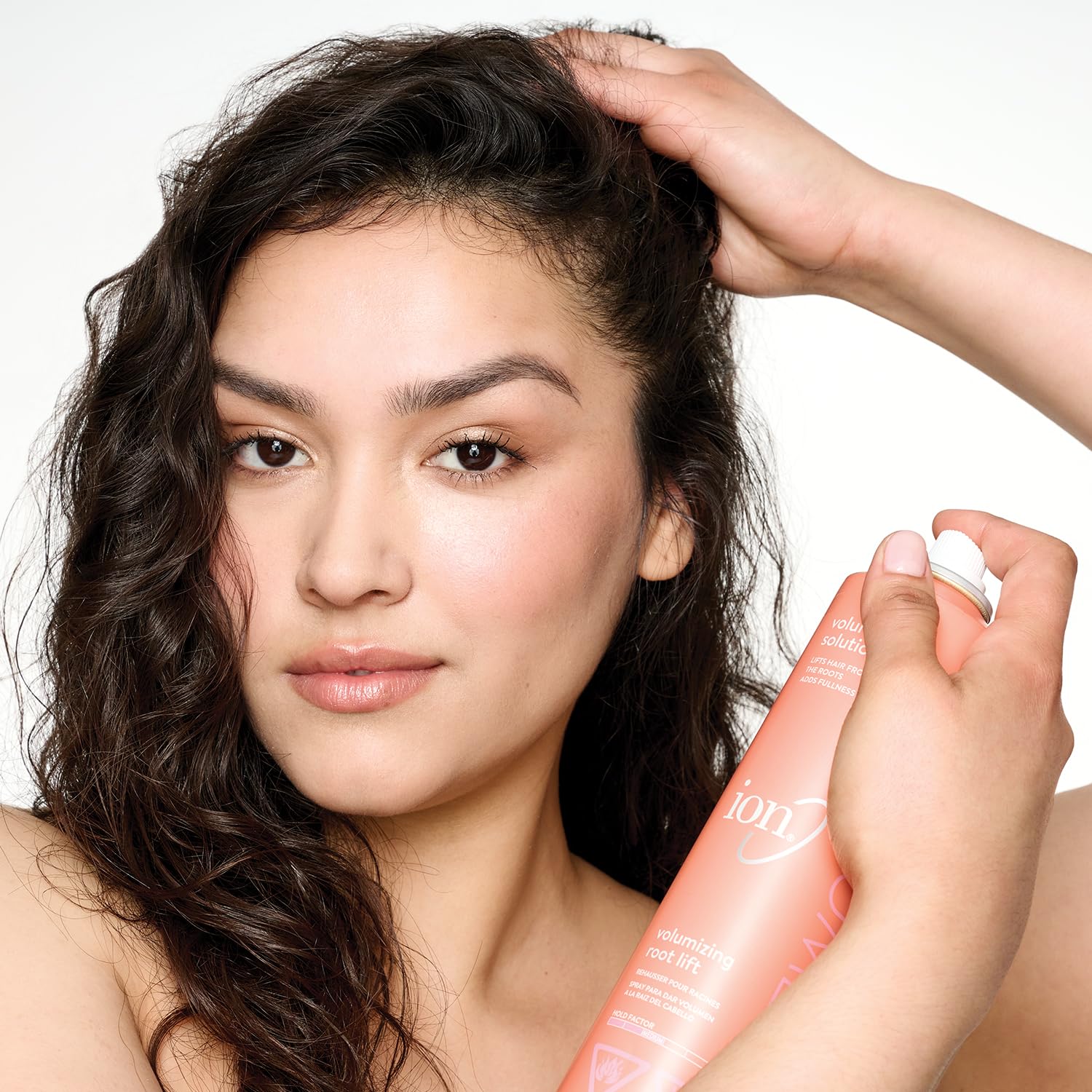 Close up of Ion Volumizing Root Lift nozzle for precise hair volume