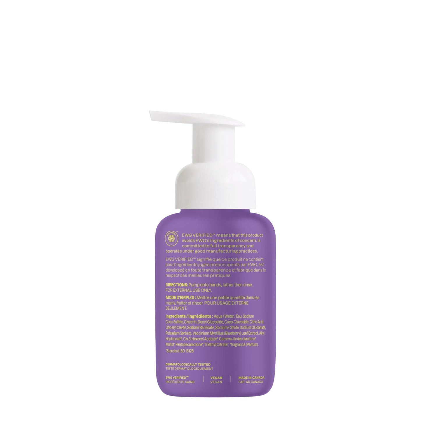BIO SPECTRA ATTITUDE premium non toxic foaming hand soap packaging