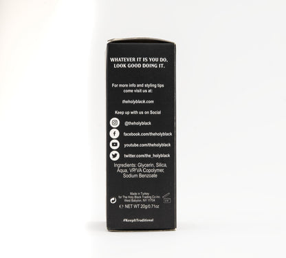 The Holy Black volumizing powder for men and women.