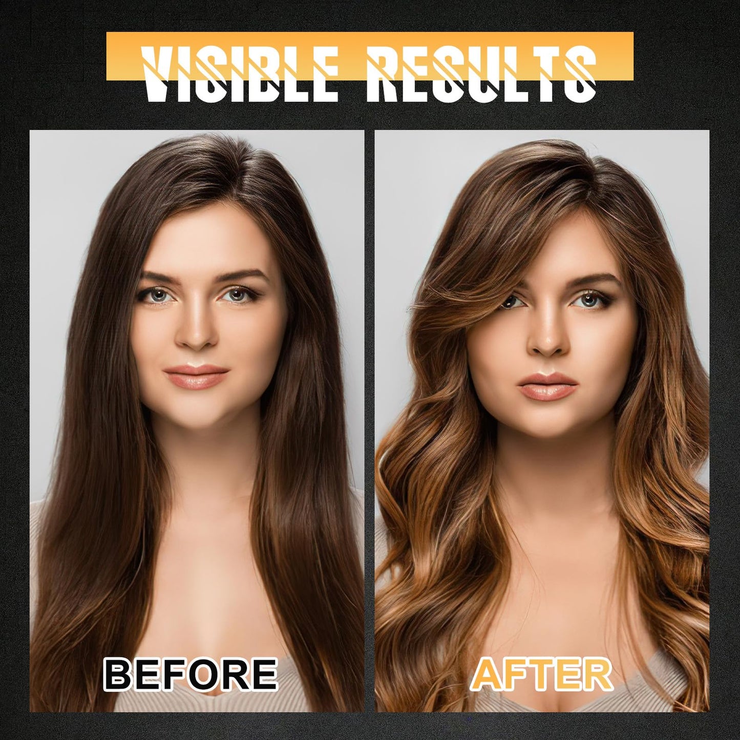 Instructions for using Money Money hair volumizer powder