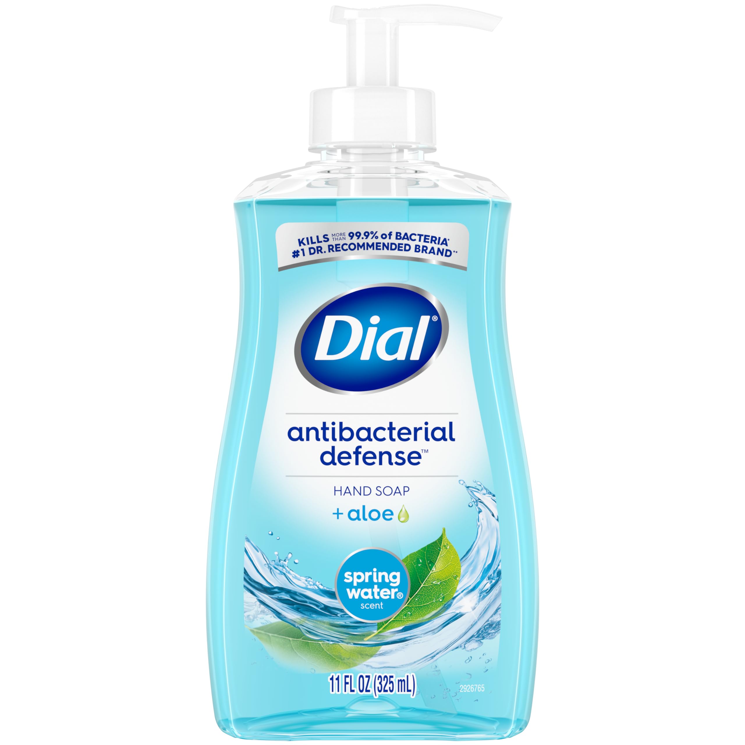 Dial Spring Water hand soap 11 fluid ounce pump bottle