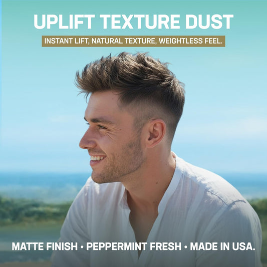 Close up of Uplift Texture Dust pump applicator
