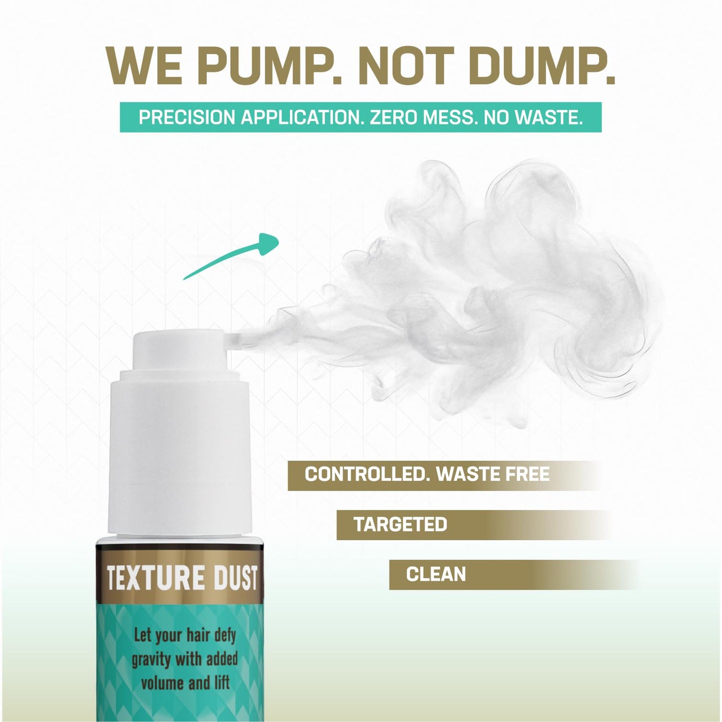 Side profile of Uplift Texture Dust 0.75 ounce packaging