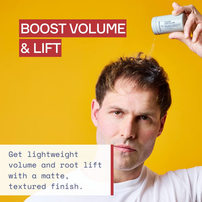 Seven Potions root lifting dust application on hand