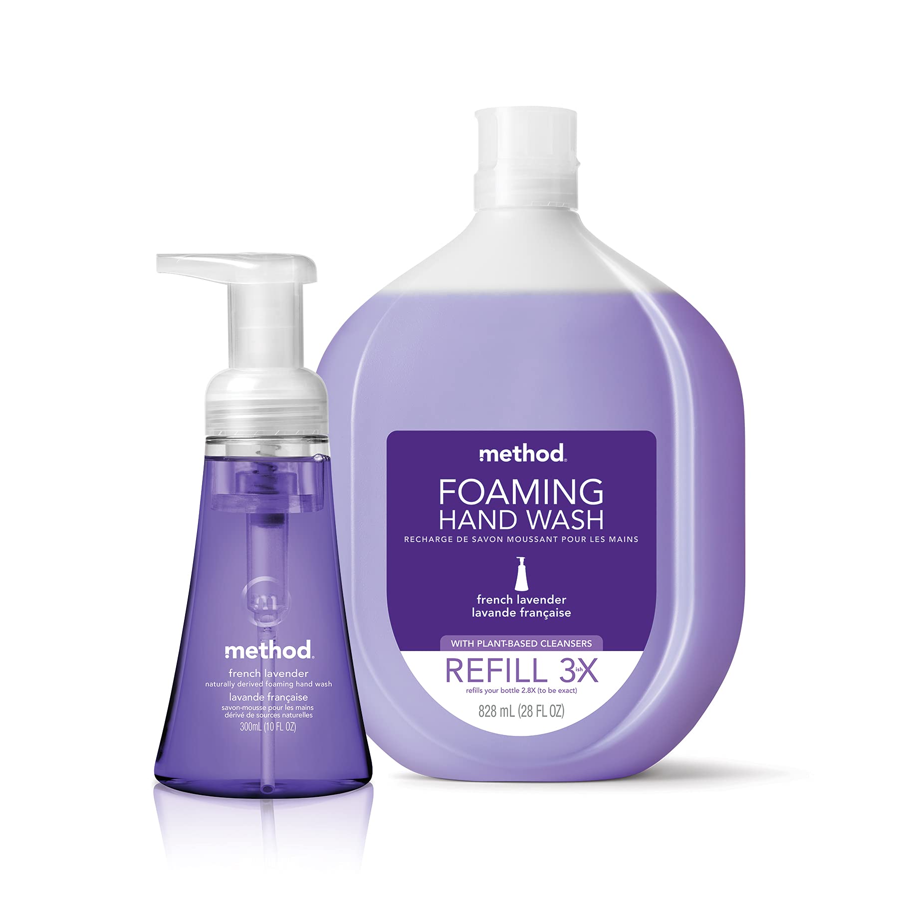Method paraben free non drying foaming hand soap infused with vitamin E