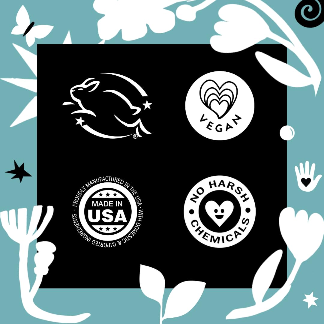 Molly's Suds plant based cruelty free foaming hand soap certification seal visible