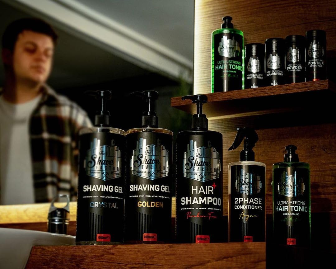 The Shave Factory volumizing hair powder for texture