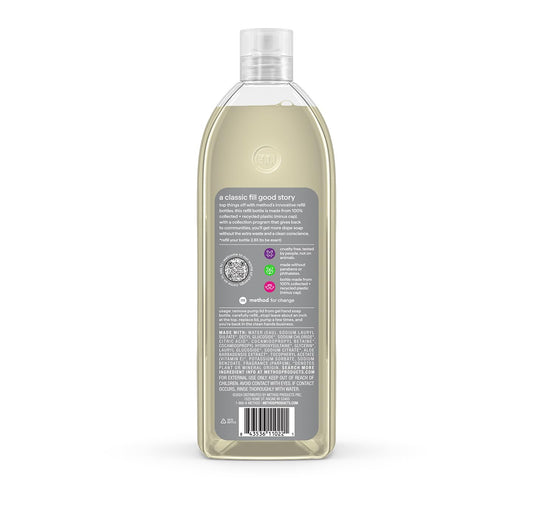 Method Gel Hand Soap Refill 34 Fluid Ounces packaging