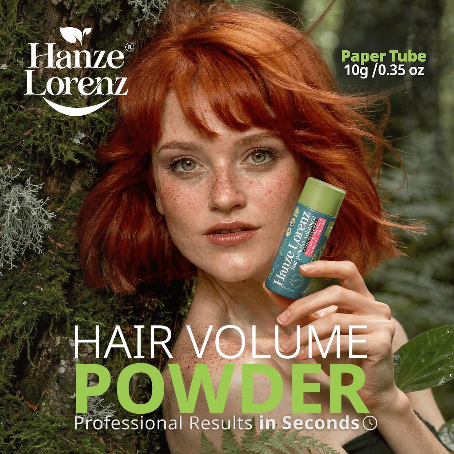 Hanze Lorenz root lifter powder showing fine texture