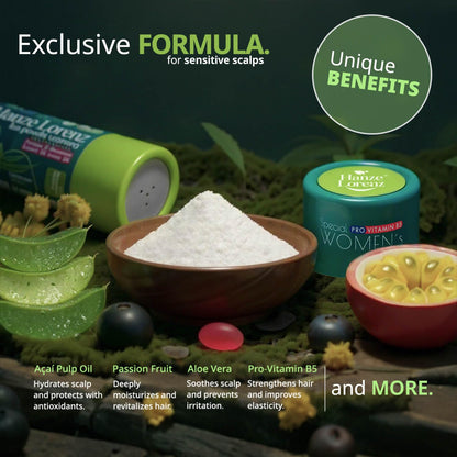 Hanze Lorenz hair volume powder with natural ingredients