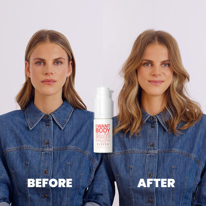 Eleven Australia texture powder for fine hair bottle design