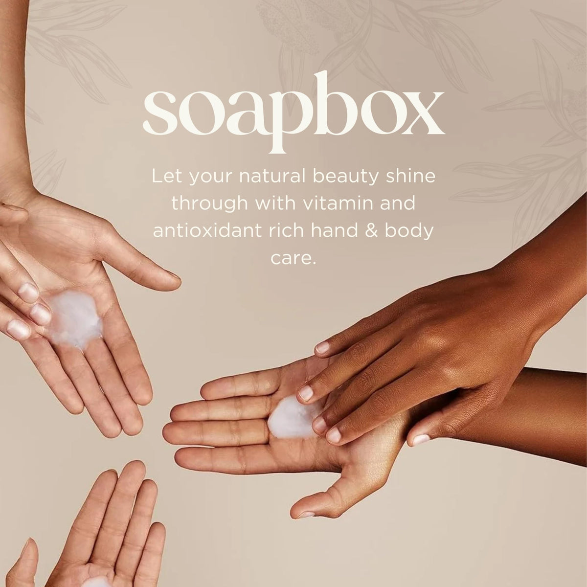 Soapbox hand wash multi pack cardboard packaging overview