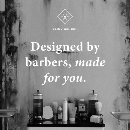 Blind Barber 80 Proof matte finish powder lifestyle shot