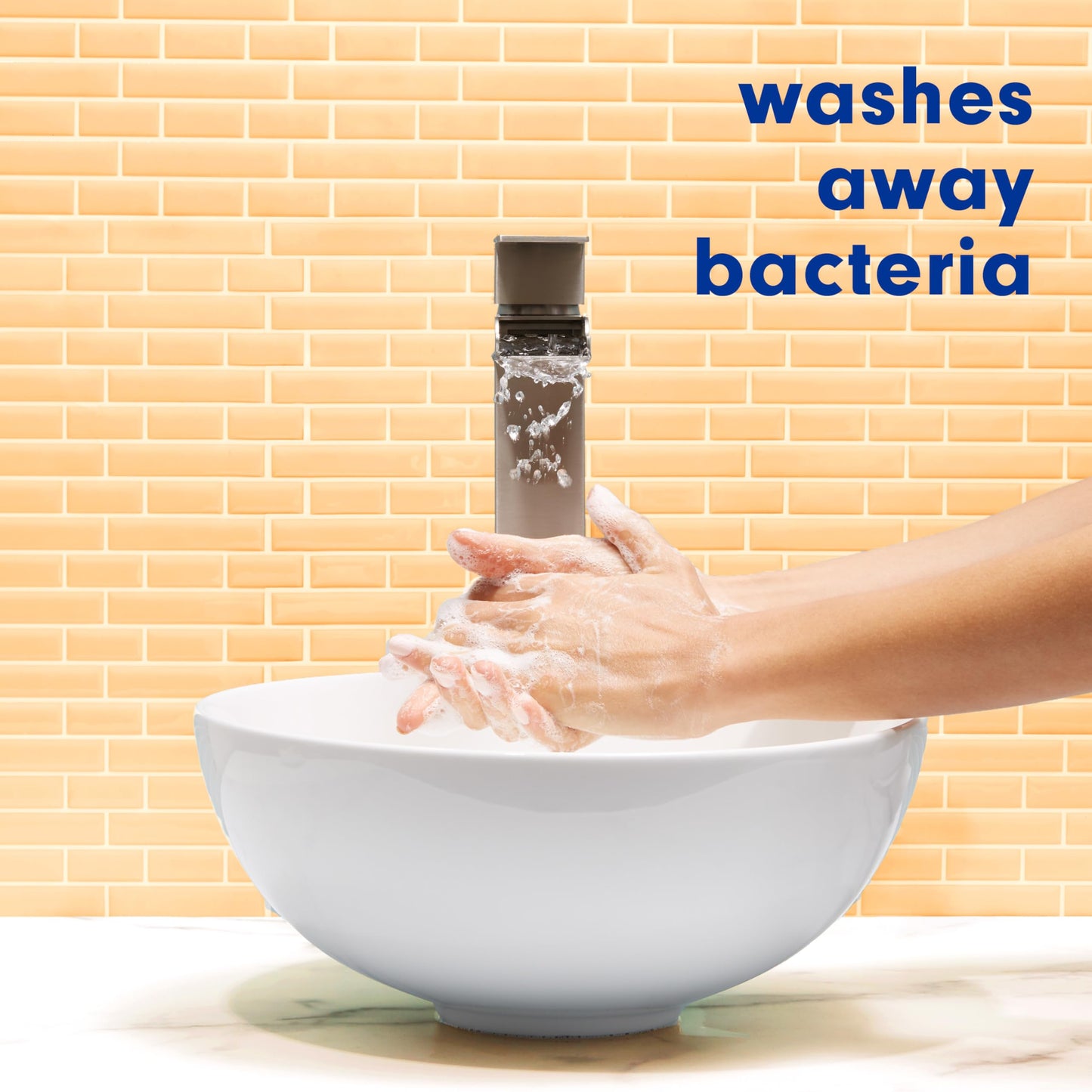 Top angle view of the Softsoap 11.25 fluid ounce crisp clean scent bottles highlighting secure shipping seals