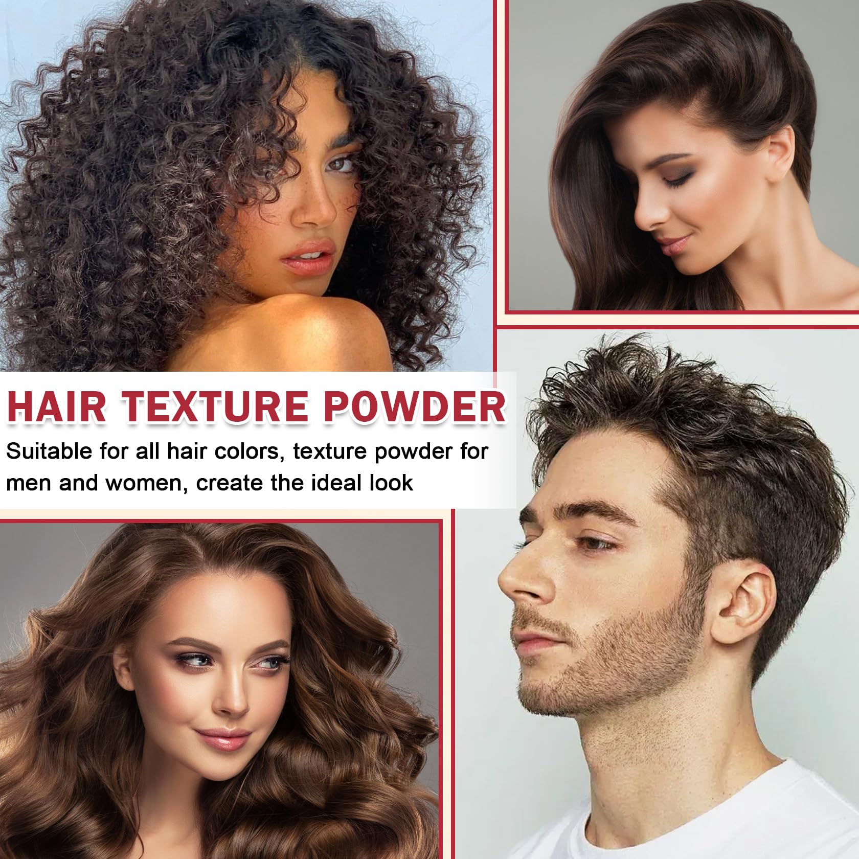 Authentic Damusi hair volume powder packaging