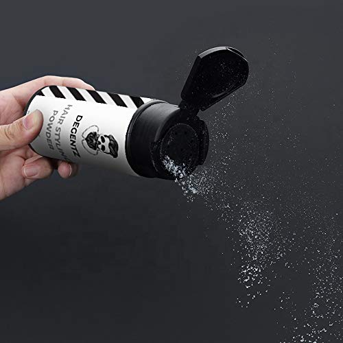 Degentz hair styling powder application at roots
