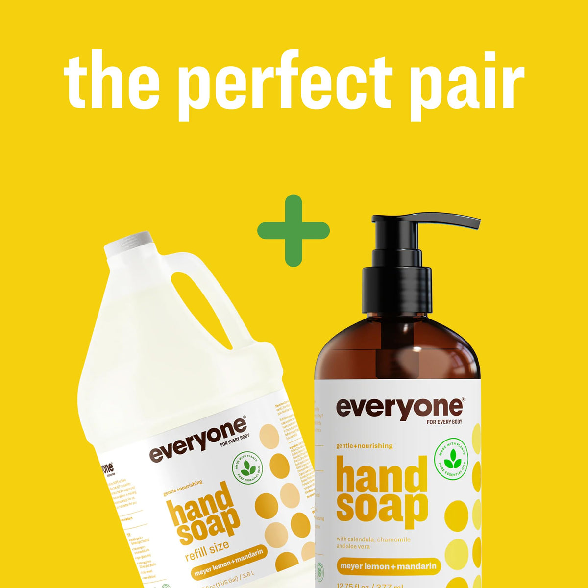 Everyone EWG verified hand soap packaging group shot