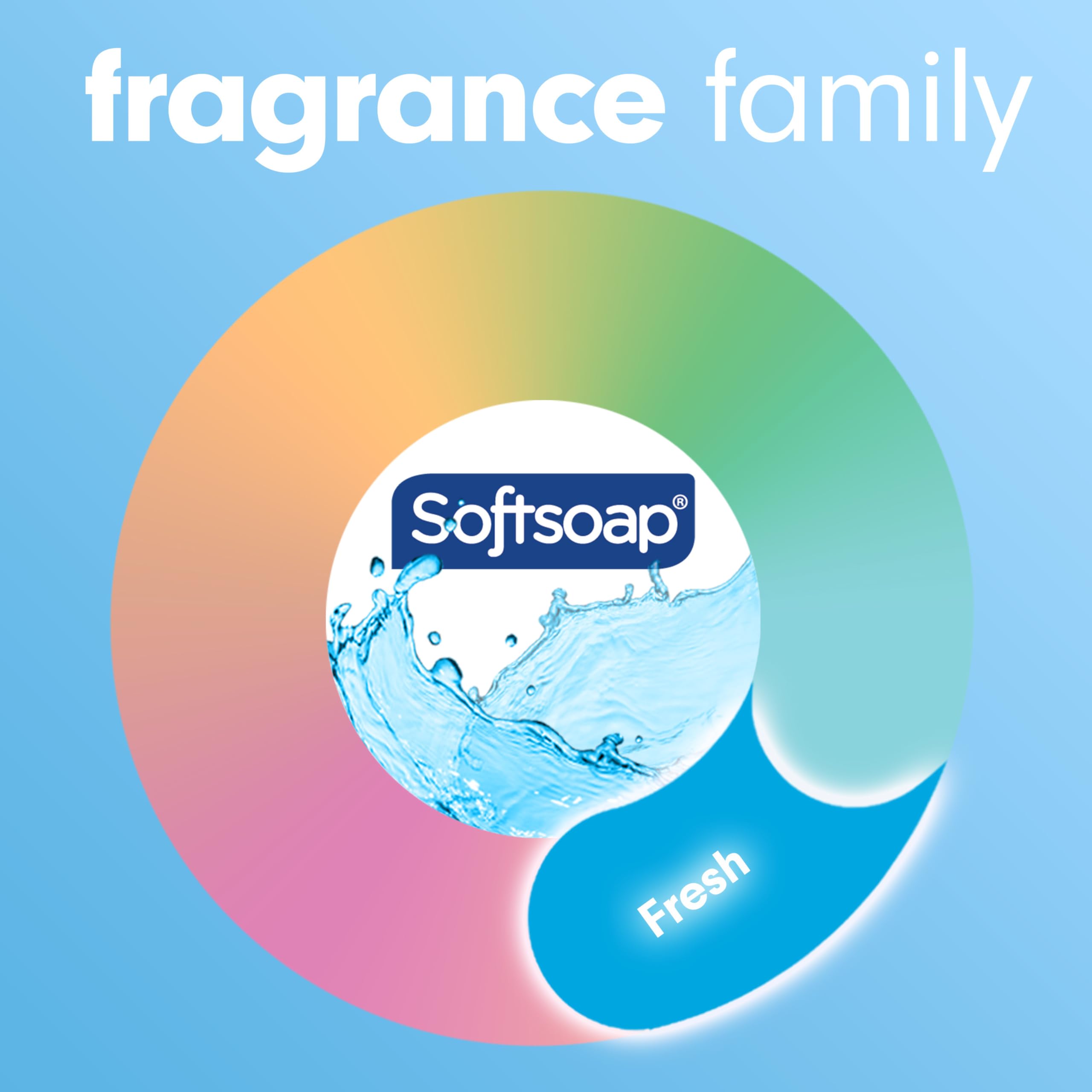 Softsoap antibacterial hand soap pack showing active ingredients list and usage directions