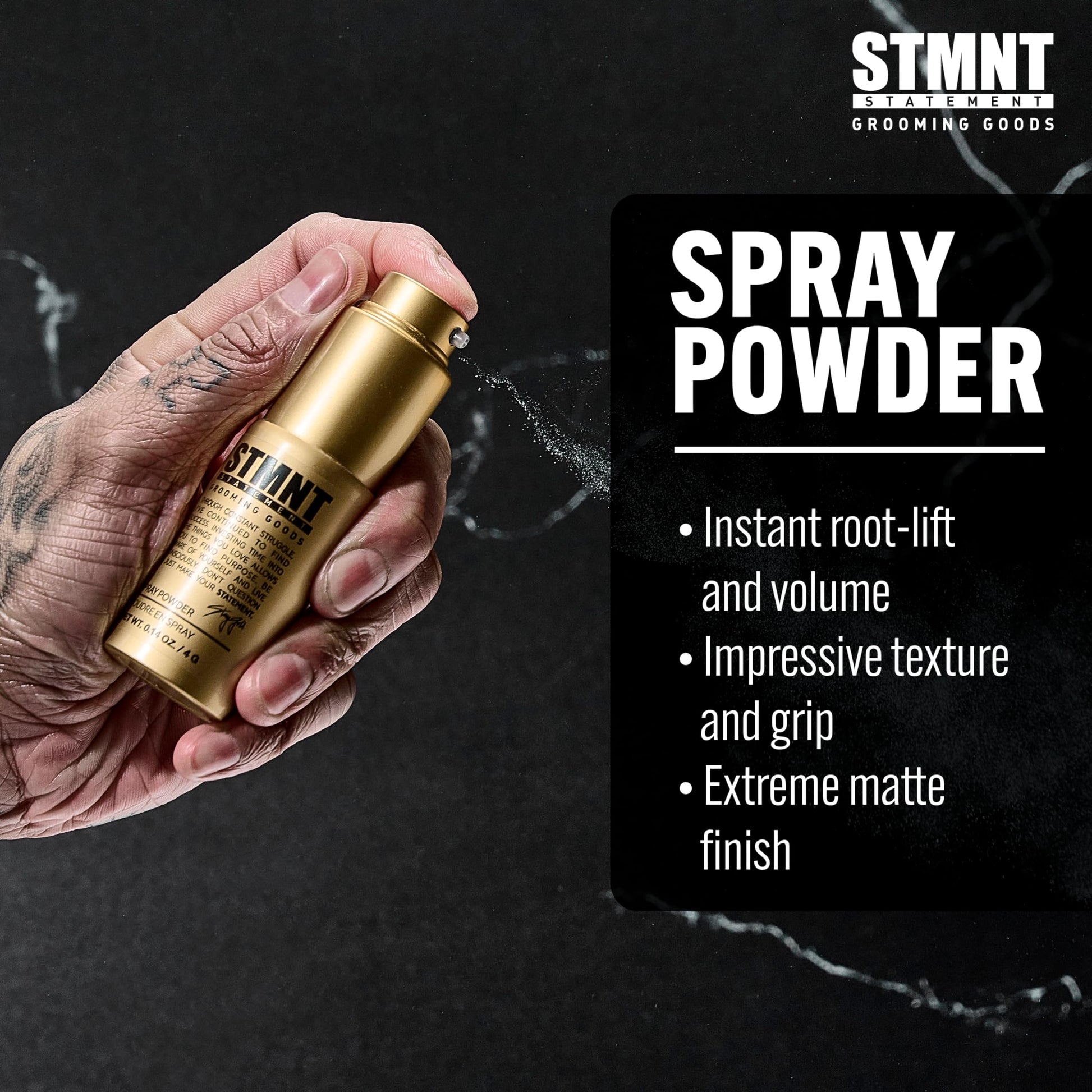 Stmnt Grooming Goods extra matte styling powder