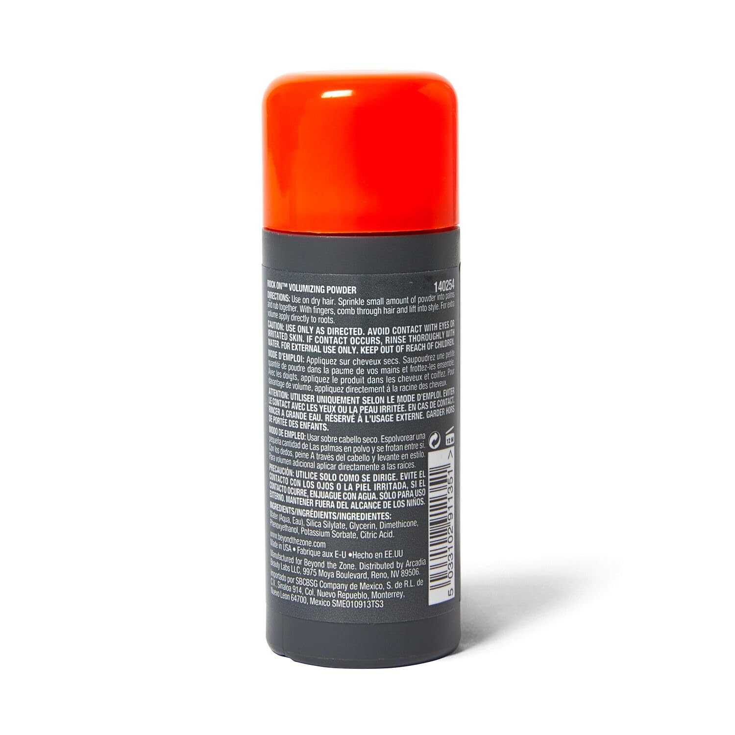Beyond The Zone Rock On Volumizing Powder travel size bottle