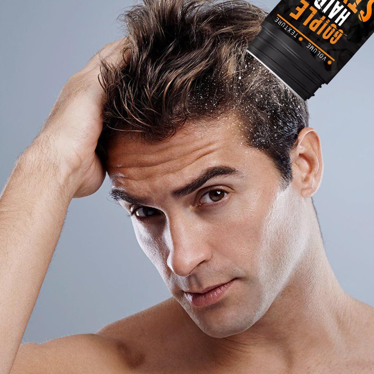 Professional hair styling with Goiple powder