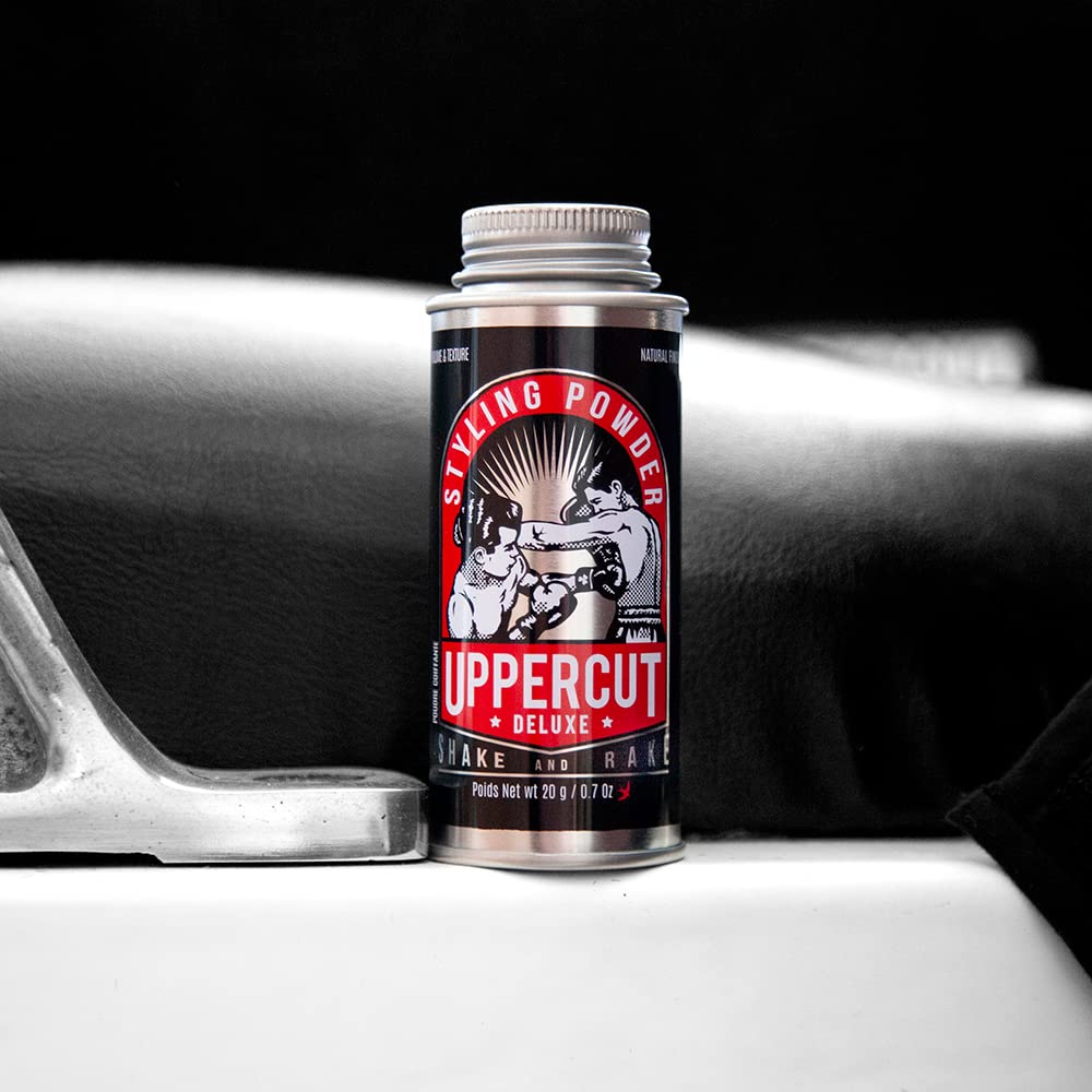 Uppercut Deluxe hair volumizing powder shaker bottle