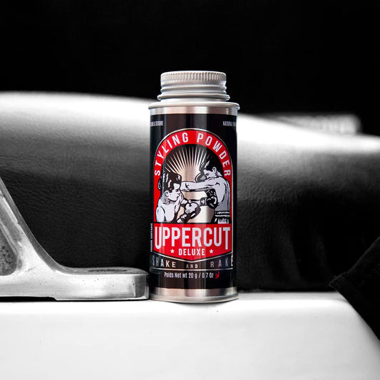 Uppercut Deluxe hair volumizing powder shaker bottle