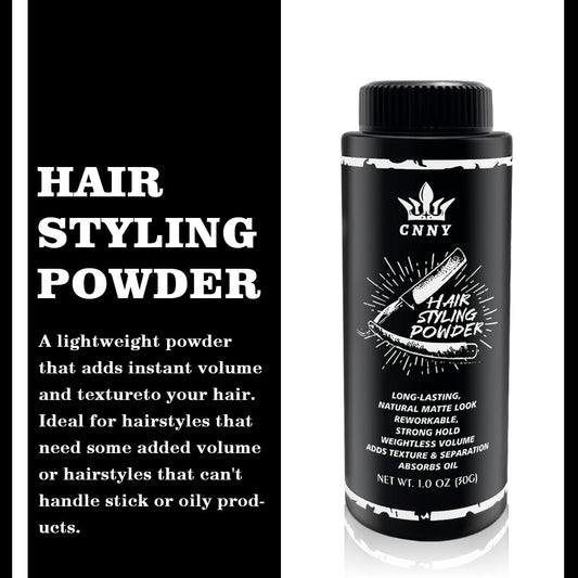 Crownnaturally styling powder application on hair roots