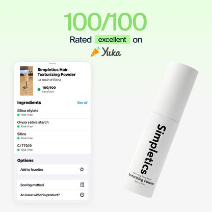 Simpletics texturizing powder for men and women