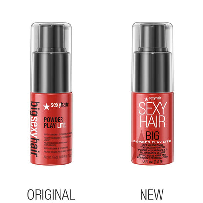 Texture and volume results using SexyHair Big Powder Play Lite