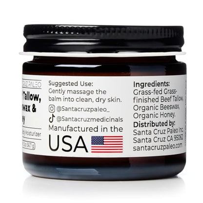 Santa Cruz Paleo skincare ingredients label