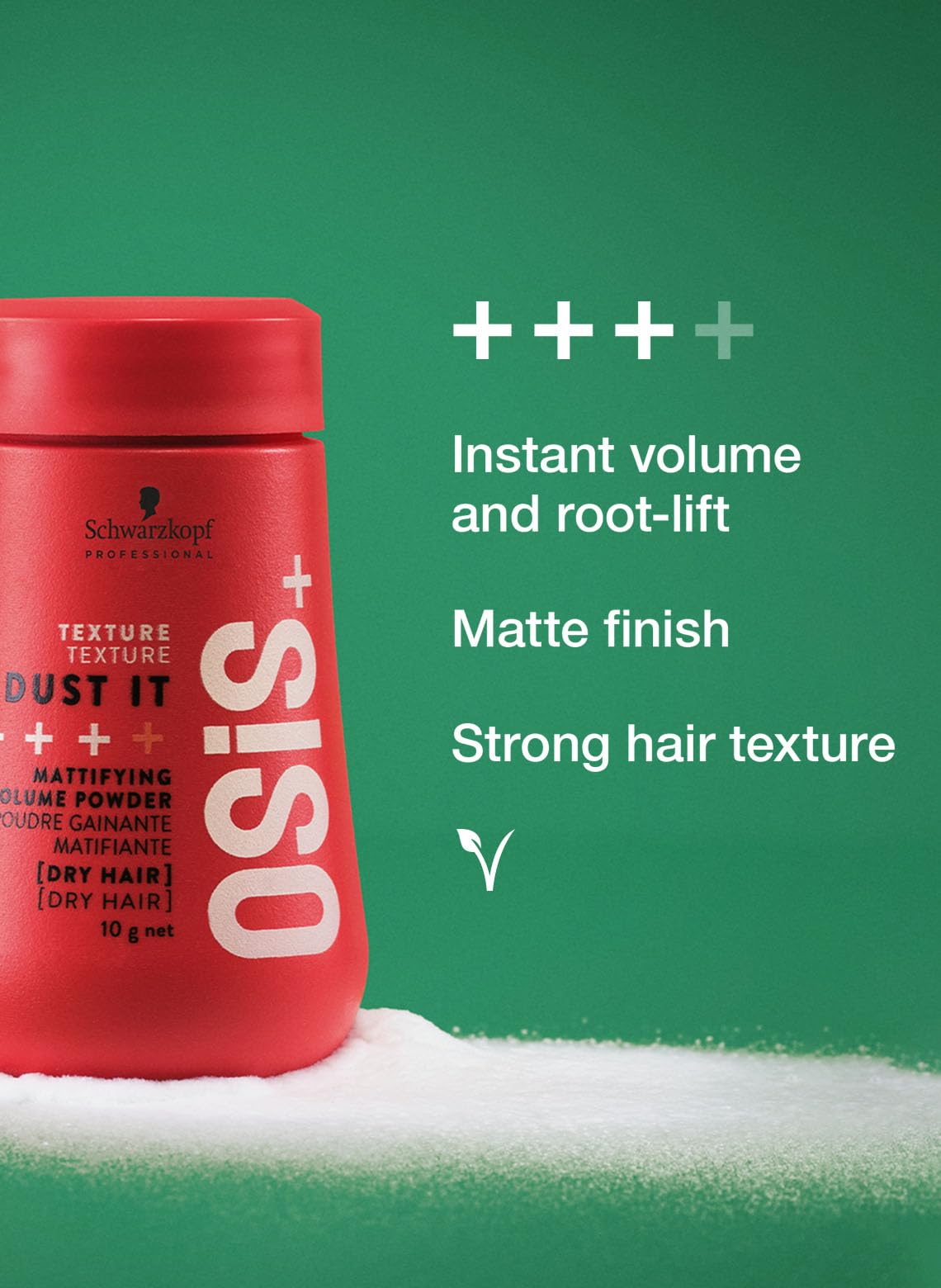 Professional Schwarzkopf hair styling powder bottle size 10 gram