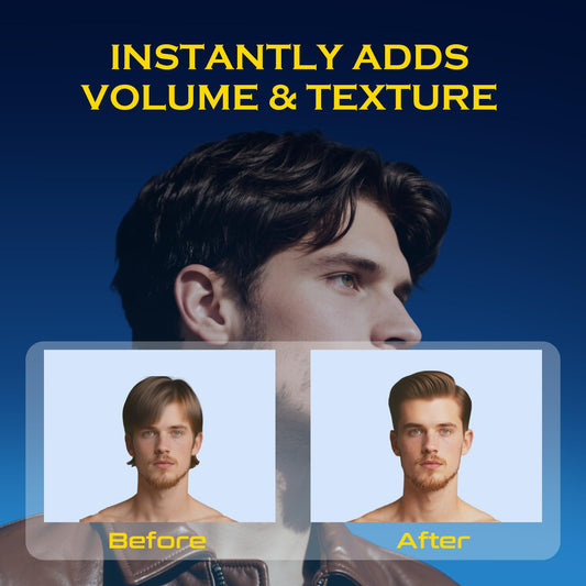 Themancode hair styling powder matte finish texture