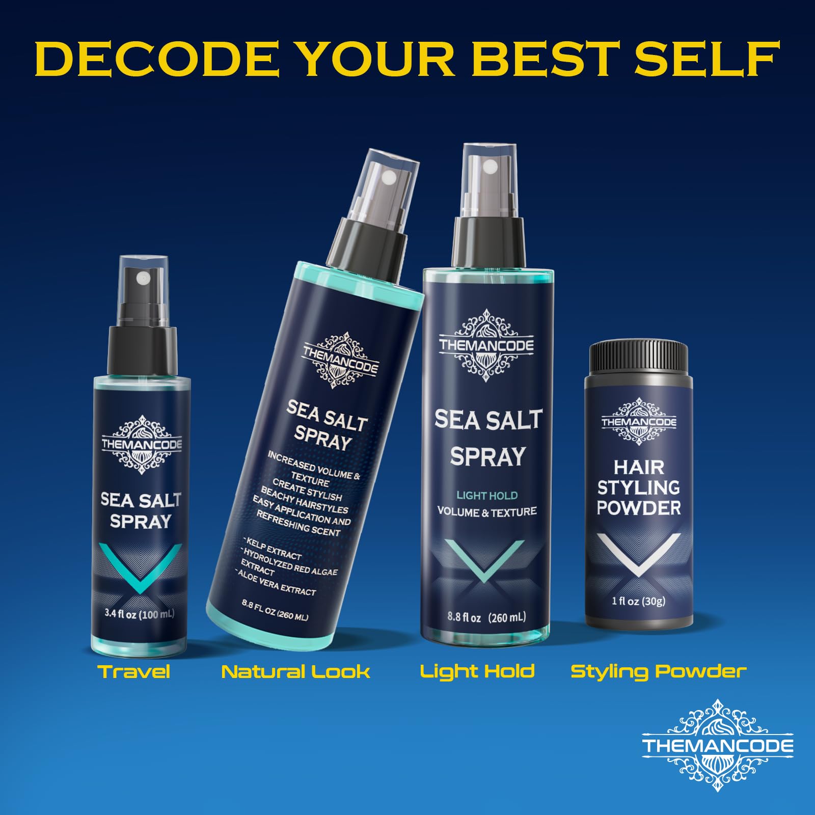 Themancode texture powder for short and medium hair