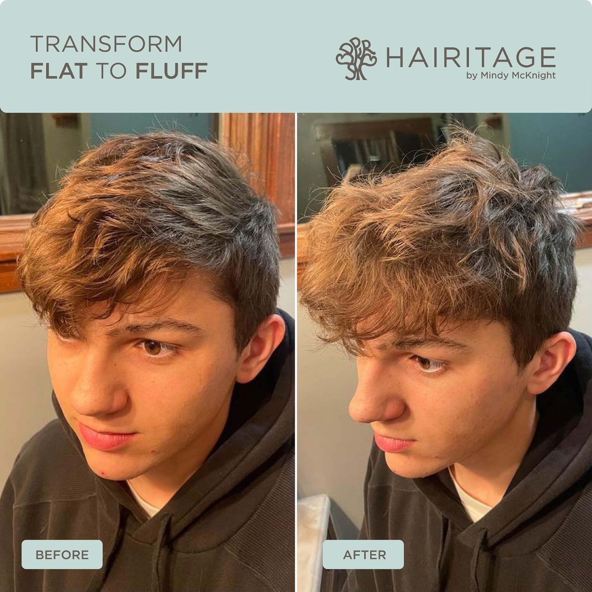Hairitage magic dust powder for fine hair styling