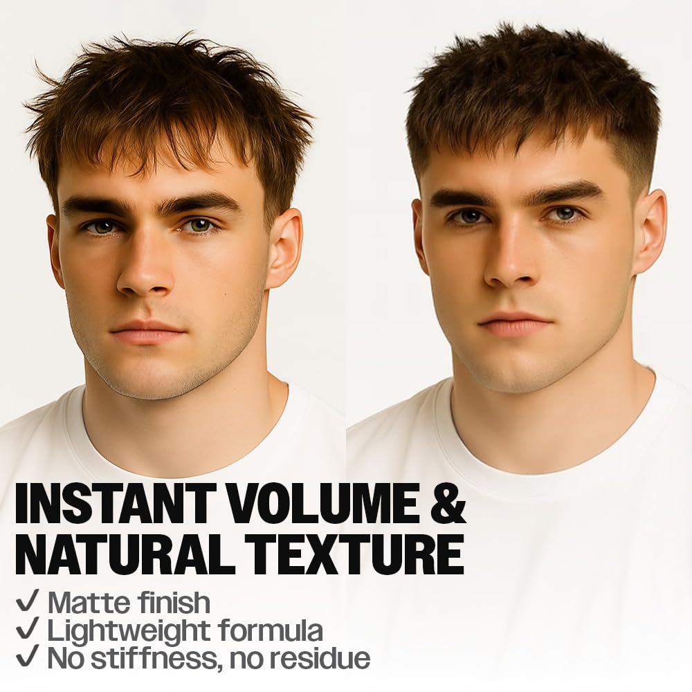 Slick Gorilla volumizing hair powder texture application