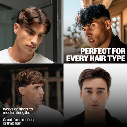 Slick Gorilla hair styling powder for men matte finish