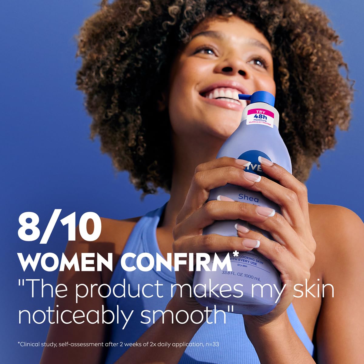 Nivea Shea Nourish 33.8 Fluid Ounce bottle packaging