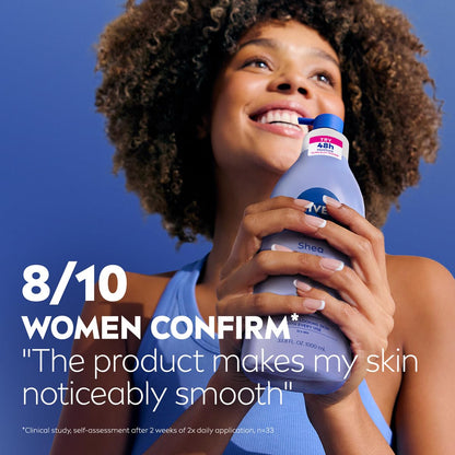 Nivea Shea Nourish 33.8 Fluid Ounce bottle packaging