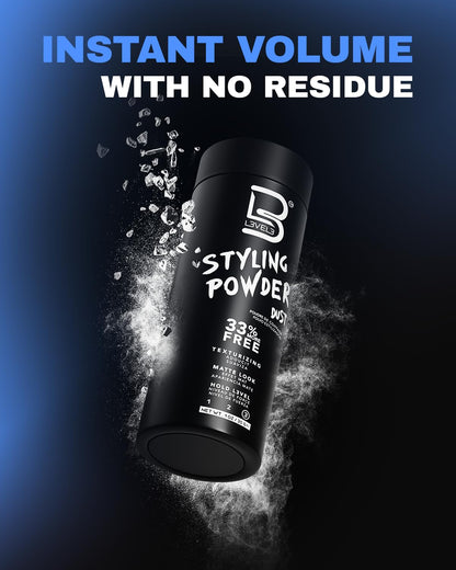 Back view of L3 Level 3 Styling Powder with details