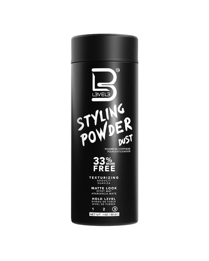 L3 Level 3 Styling Powder authentic USA import label
