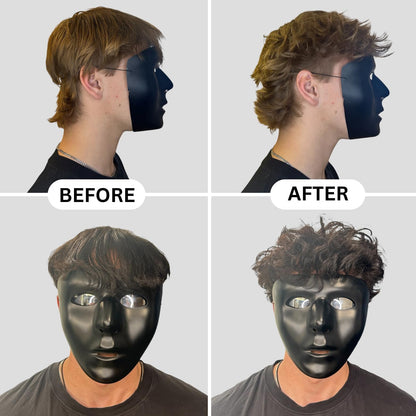 BlackMask texture powder matte finish hair result