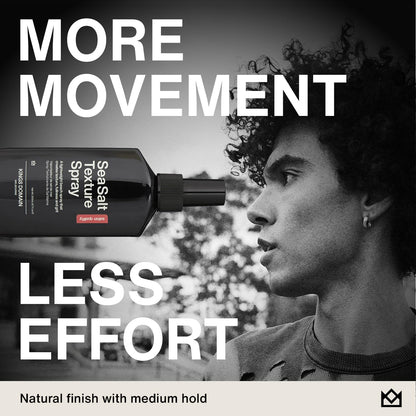 Professional barber grade sea salt spray 200ml