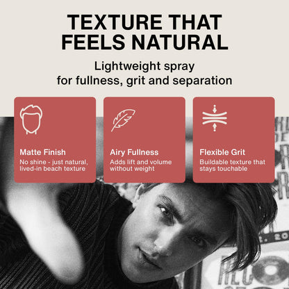 Kings Domain texture spray for fuller and thicker hair