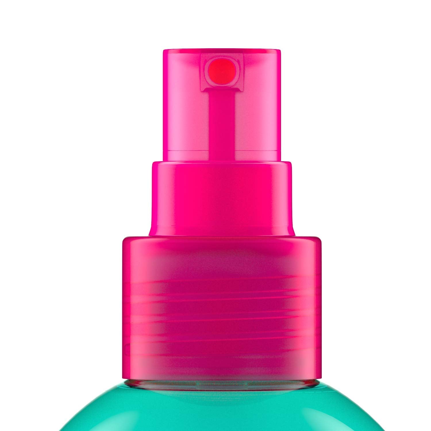 Close up of Bed Head Queen Beach salt spray label