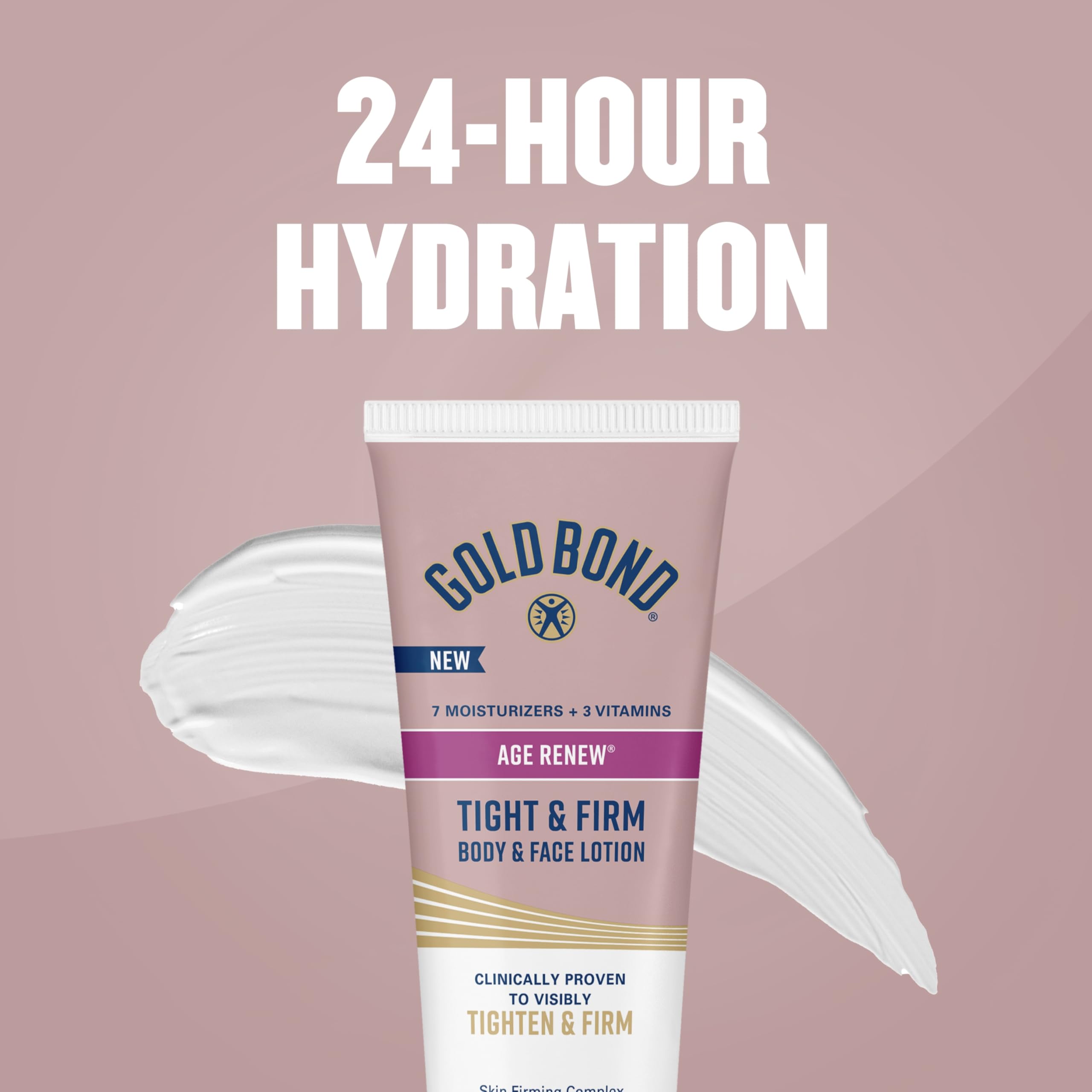 Gold Bond firming lotion 8 fluid ounces bottle