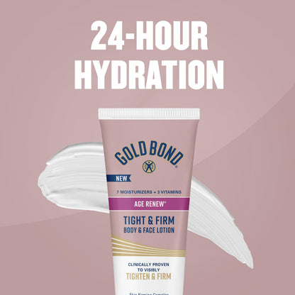 Gold Bond firming lotion 8 fluid ounces bottle