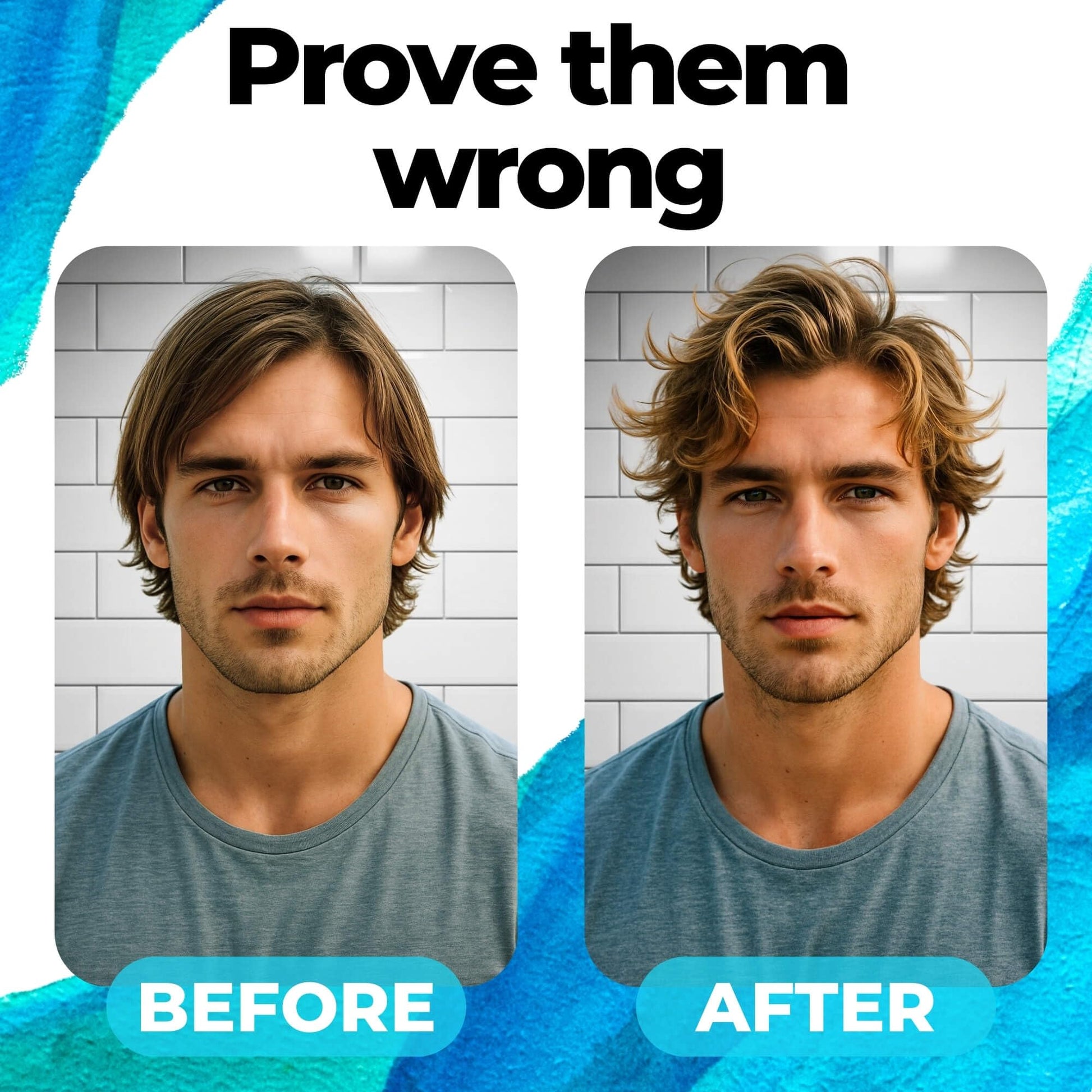 Brined sea salt spray application view showcasing lightweight mist pump