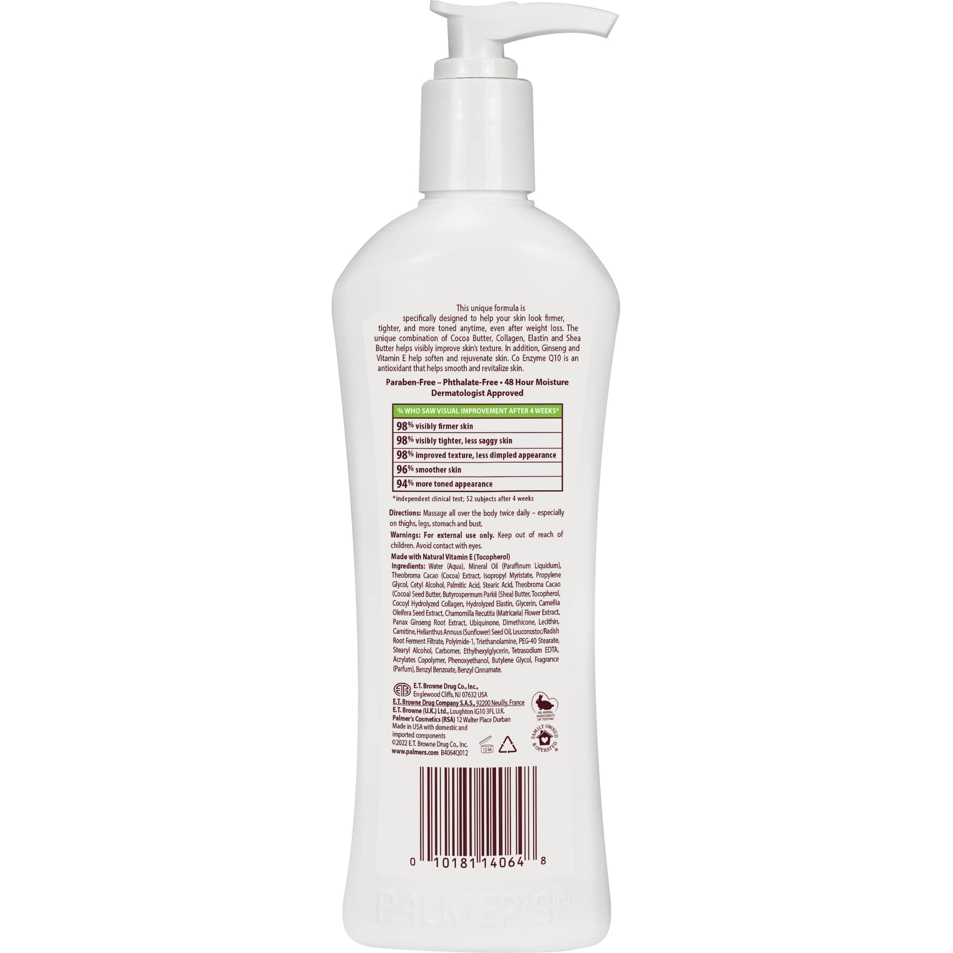 Authentic Palmer's Cocoa Butter Formula skincare product for body
