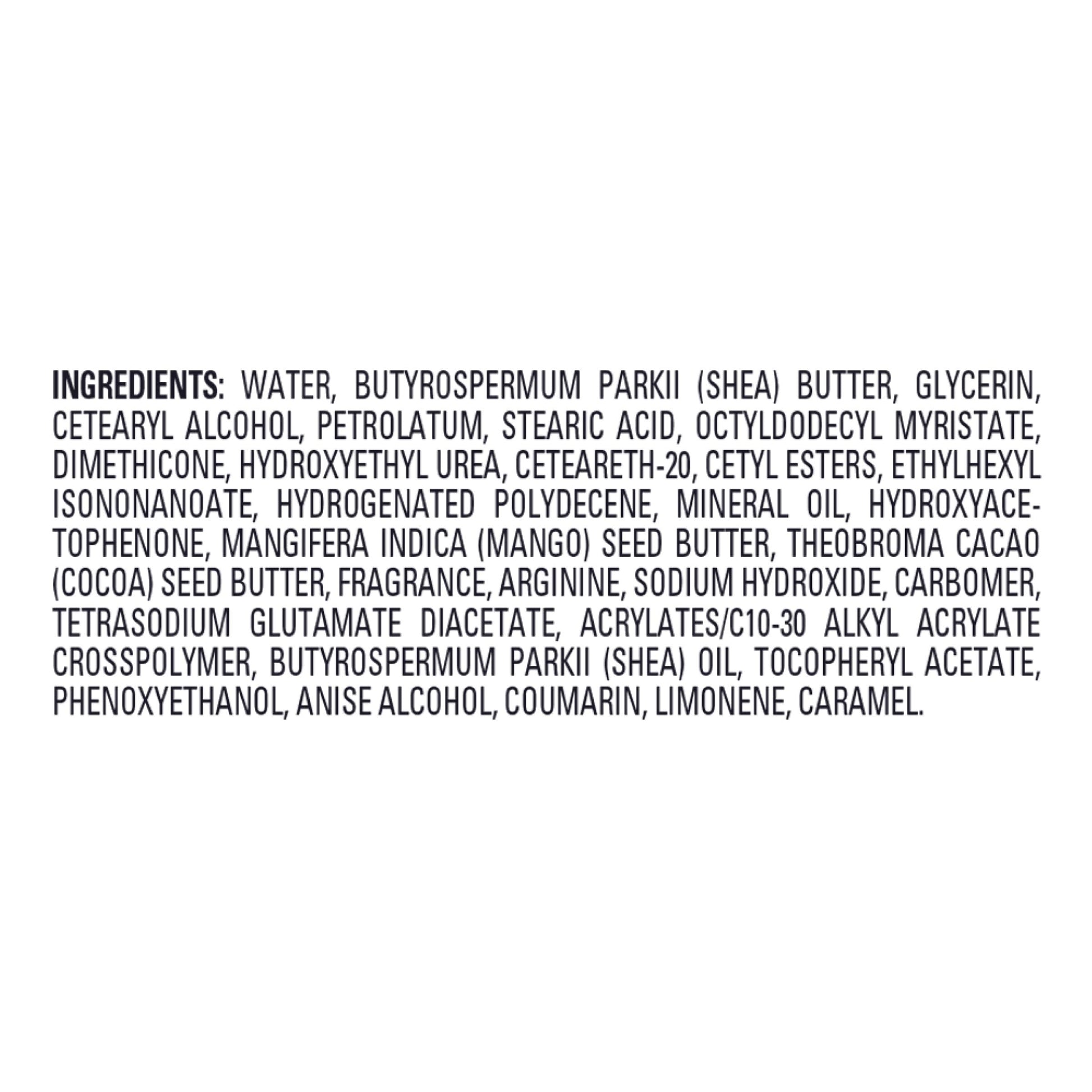 Jergens shea butter and vitamin E infused lotion bottle